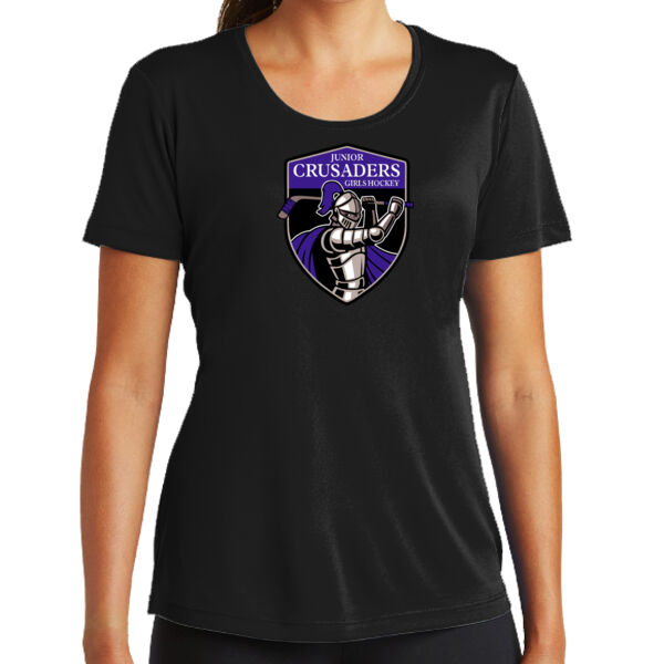 GIRLS LOGO - Ladies PosiCharge ® Competitor™ Tee Thumbnail