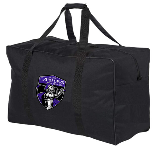 GIRLS LOGO - Custom Hockey Bag with Number on BOTH ends and Name on Top Thumbnail