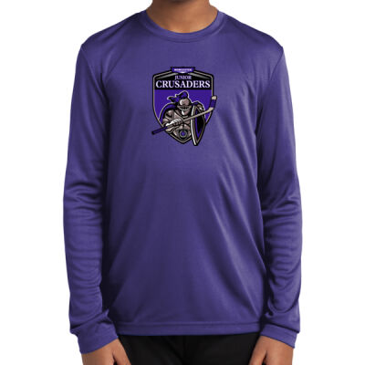 COED LOGO - Youth Long Sleeve Performance Tee Thumbnail
