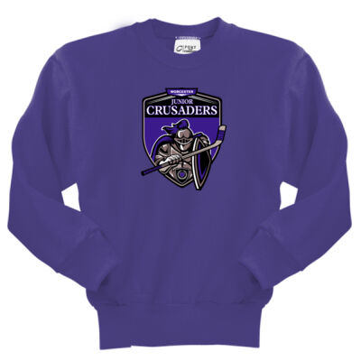 COED LOGO - Youth Core Fleece Crewneck Sweatshirt Thumbnail