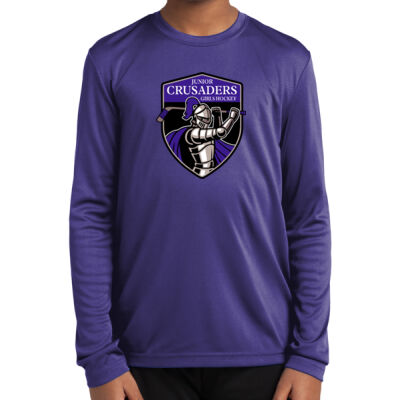 GIRLS LOGO - Youth Long Sleeve Performance Tee Thumbnail