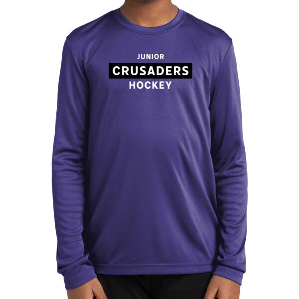 Jr Crusaders Design - Youth Long Sleeve PosiCharge ® Competitor™ Tee Thumbnail