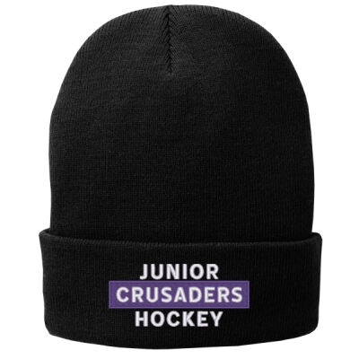 Jr Crusaders - Fleece Lined Knit Cap Thumbnail