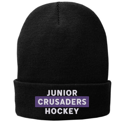 Jr Crusaders - Fleece Lined Knit Cap Thumbnail