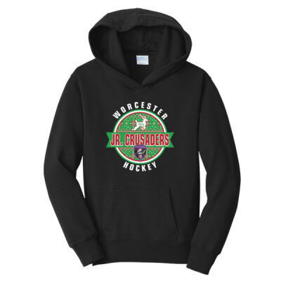 GIRLS LOGO HOLIDAY DESIGN - Youth Fan Favorite Fleece Pullover Hooded Sweatshirt Thumbnail