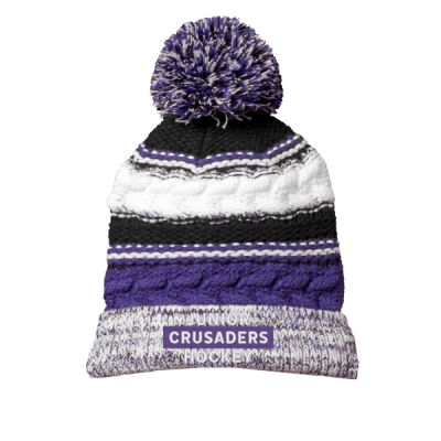 Jr Crusaders Logo - Pom Pom Team Beanie Thumbnail