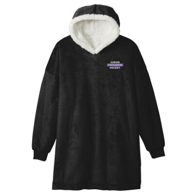 Jr Crusaders Logo - Mountain Lodge Wearable Blanket Thumbnail