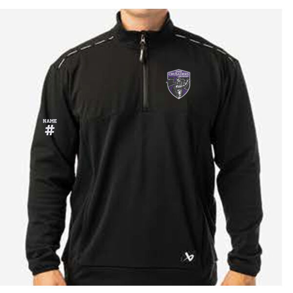 GIRLS LOGO - S26 BAUER ADULT TEAM FLEECE 1/2 ZIP Thumbnail