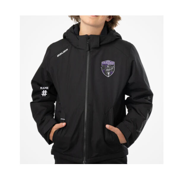 GIRLS LOGO - S24 BAUER YOUTH TEAM HEAVYWEIGHTJACKET Thumbnail