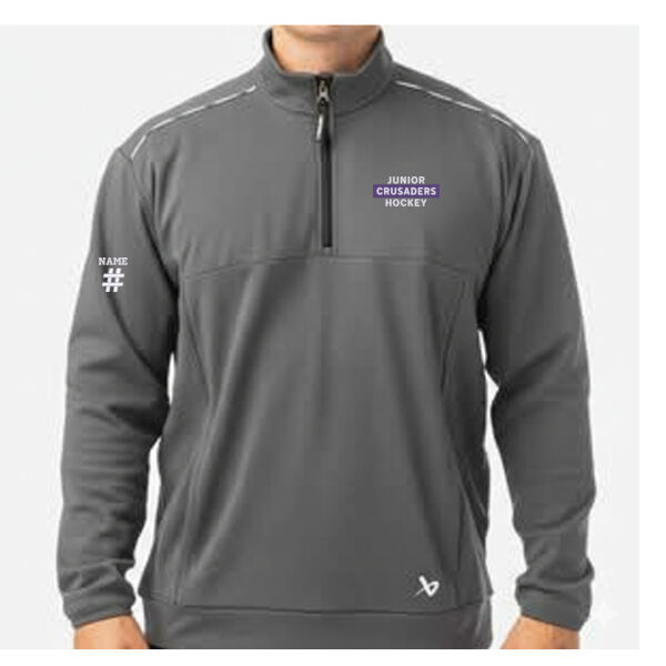 Jr Crusaders Logo - S26 BAUER ADULT TEAM FLEECE 1/2 ZIP Thumbnail