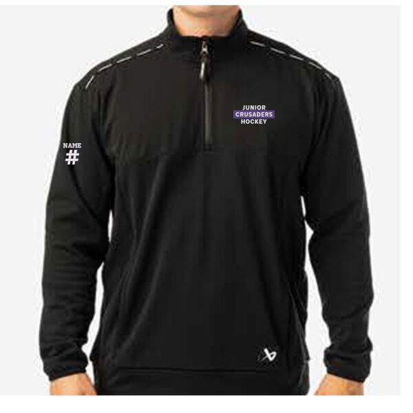 Jr Crusaders Logo - S26 BAUER YOUTH TEAM FLEECE 1/2 ZIP Thumbnail