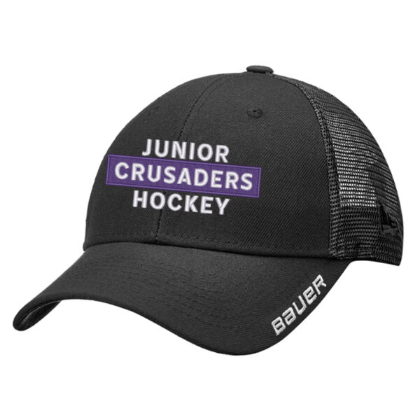 Jr Crusaders Logo - S24 Bauer Team Mesh Snapback (Adult & Youth Sizes) Thumbnail