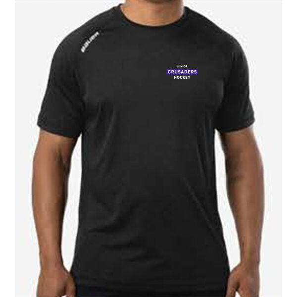 Jr Crusaders Logo - S24 BAUER ADULT TEAM SS TECH TEE Thumbnail
