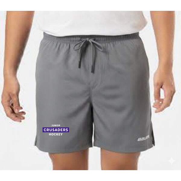Jr Crusaders Logo - S24 BAUER ADULT TEAM KNIT SHORT Thumbnail